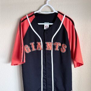Black and Orange Giants Jersey